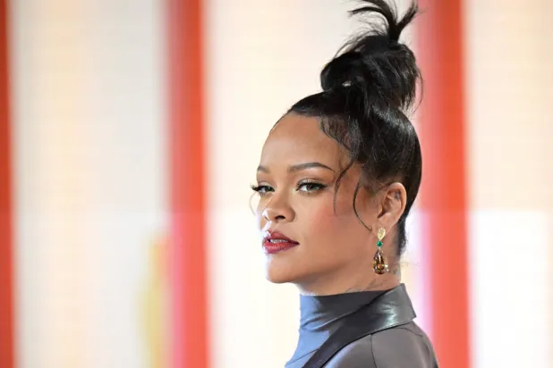 Barbadian singer and actress Rihanna attends the 95th Annual Academy Awards at the Dolby Theater in Hollywood, California on March 12, 2023. (AFP)