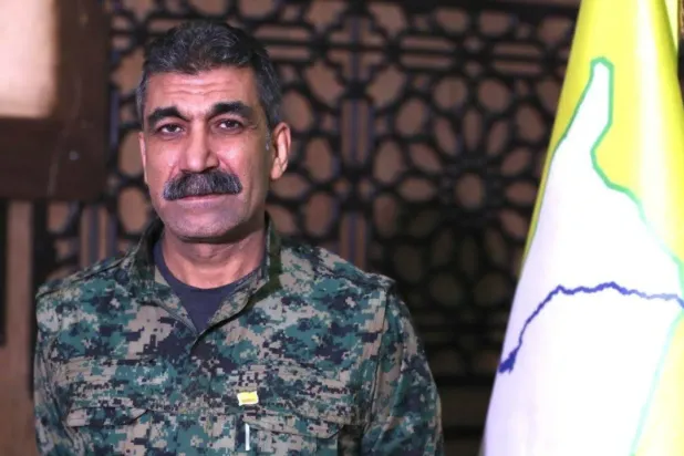 Sipan Hamo, the commander of the Kurdish People's Protection Units (YPG)