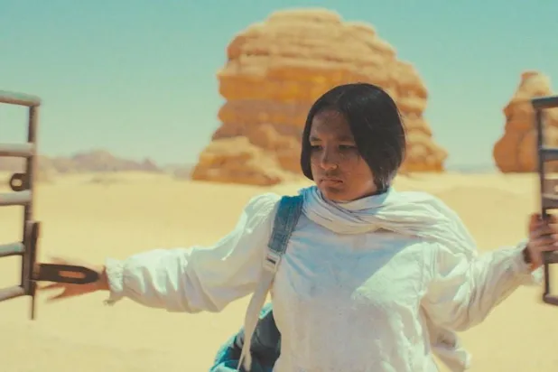 الممثلة لامار فدان في فيلم «هجرة» (الشركة المنتجة)