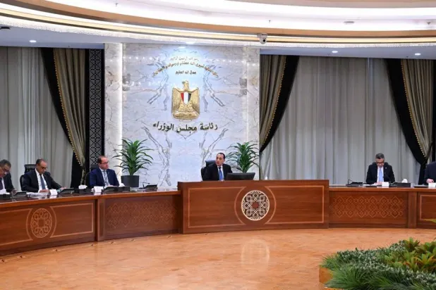 رئيس الوزراء المصري مصطفى مدبولي خلال مؤتمر صحافي الثلاثاء (مجلس الوزراء المصري)