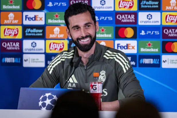 ألفارو أربيلوا مدرب ريال مدريد الإسباني (د.ب.أ) 