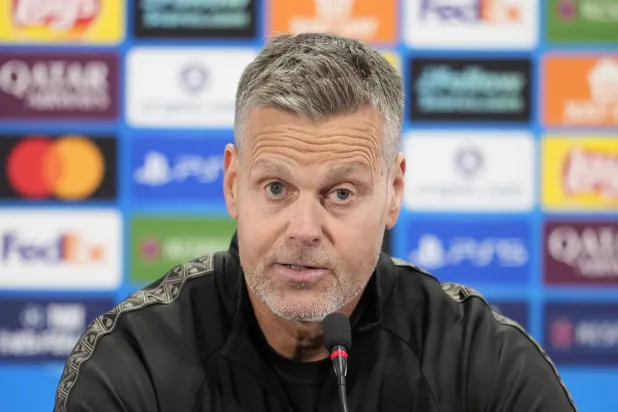 شيتيل كنوتسن مدرب بودو غليمت النرويجي (أ.ب) 