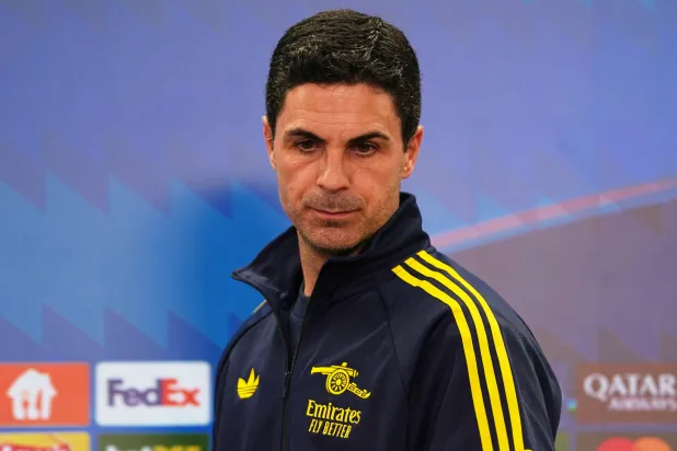 الإسباني ميكيل أرتيتا مدرب آرسنال الإنجليزي (أ.ب) 