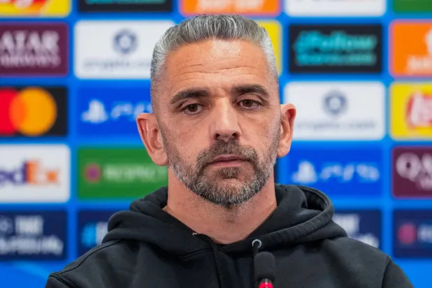 روي بورغيس مدرب سبورتينغ لشبونة البرتغالي (أ.ف.ب)