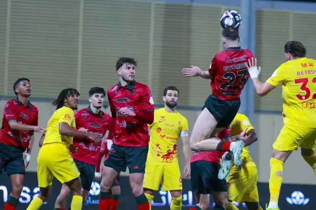 من مباراة الخلود الأخيرة أمام القادسية (تصوير: سعد الدوسري) 