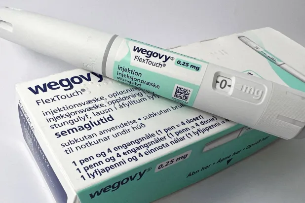 حقنة من عقار «ويغوفي» (رويترز)