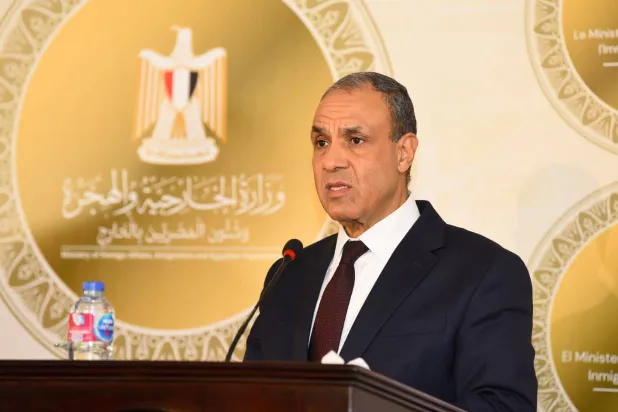 وزير الخارجية المصري بدر عبد العاطي (الخارجية المصرية)
