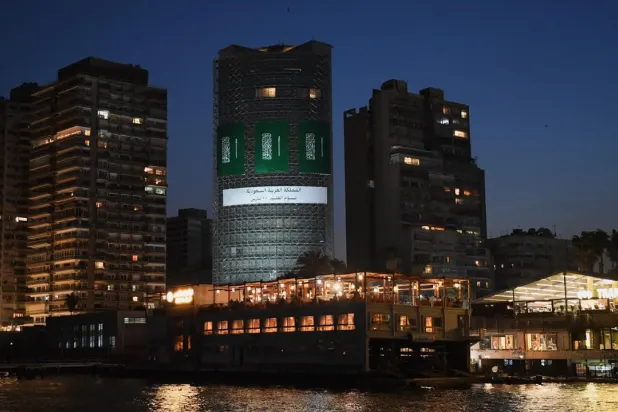 This gesture reflects pride in the Saudi flag - SPA