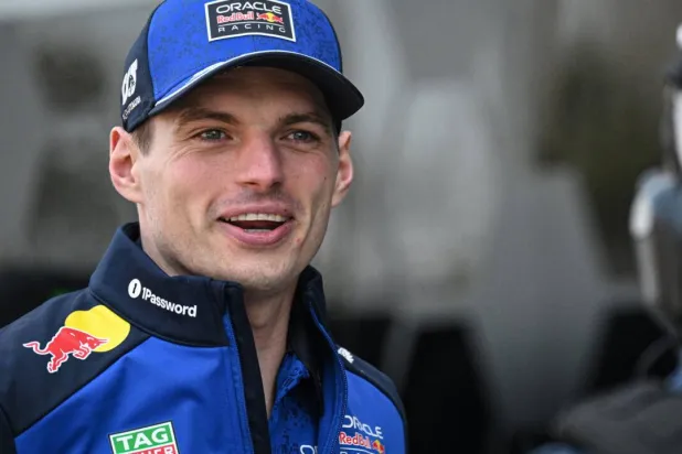 Max Verstappen arrives at the paddock ahead of the Formula One Chinese Grand Prix in Shanghai. Jade GAO / AFP
