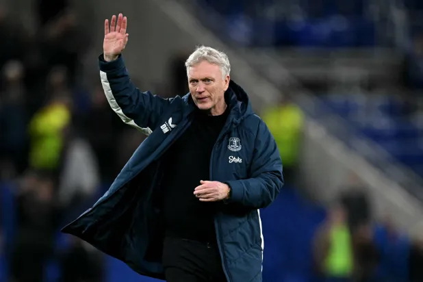 ديفيد مويز مدرب إيفرتون (أ.ف.ب)