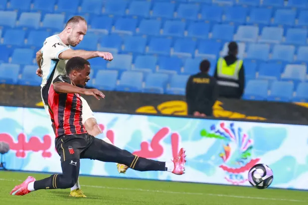 من مواجهة الرياض والاتحاد في الرياض (تصوير: سعد الدوسري)