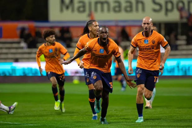 سيميدو سجل هدف الفوز للفيحاء (موقع نادي الفيحاء)