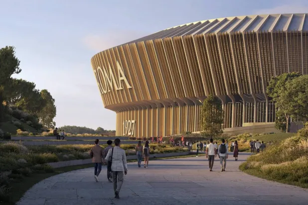 صوّت 39 من أصل 44 عضواً في مجلس بلدية روما لصالح مشروع الملعب (نادي روما)