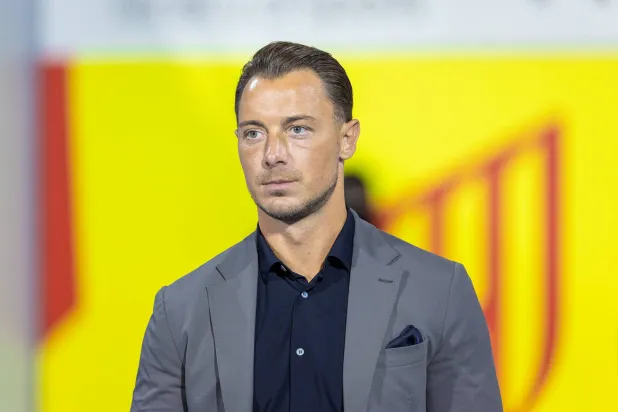 الألماني ماتياس يايسله مدرب فريق الأهلي (تصوير: عيسى الدبيسي) 