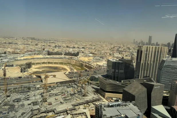 مركز الملك عبدالله المالي في الرياض (الشرق الأوسط)