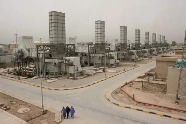 محطة كهرباء جنوب بغداد الغازية الأولى (وزارة الكهرباء العراقية)
