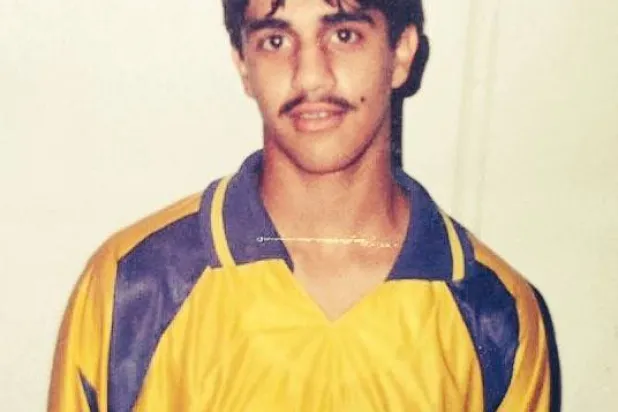 البيشي في بداياته مع النصر (حساب اللاعب في منصة إكس) 