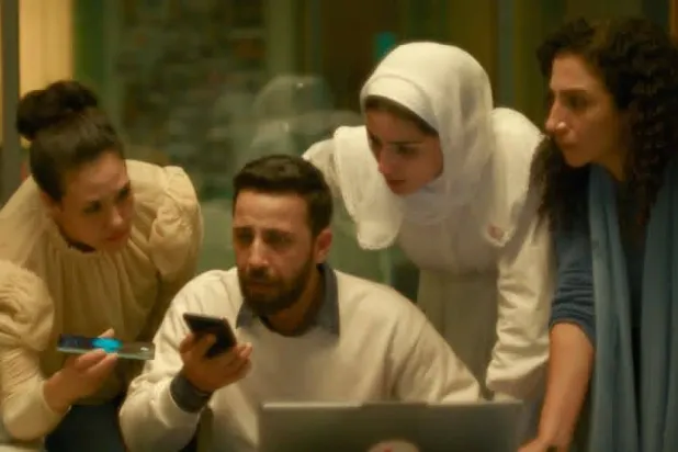 لقطة من فيلم «صوت هند رجب» (الشركة المنتجة)