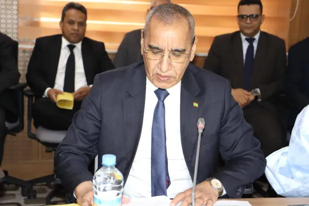 وزير الداخلية الموريتاني محمد أحمد ولد محمد الأمين (الوزارة)
