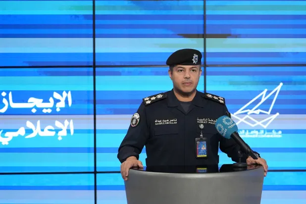 العميد ناصر بوصليب المتحدث الرسمي باسم وزارة الداخلية الكويتية (كونا)