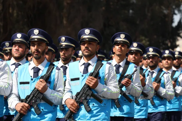 استعراض تخريج 2000 عنصر في مقر الوزارة بدمشق الاثنين (الداخلية السورية)