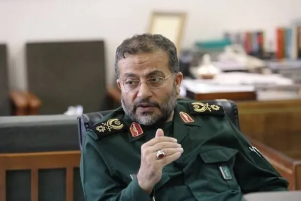 غلام رضا سليماني قائد قوات «الباسيج» في إيران (مهر)