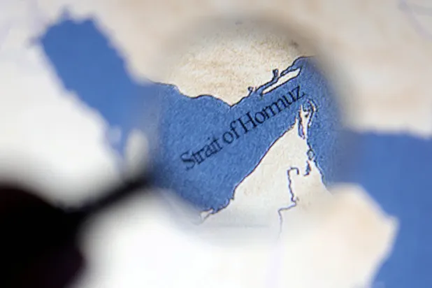 Hürmüz Boğazı haritası (Reuters)