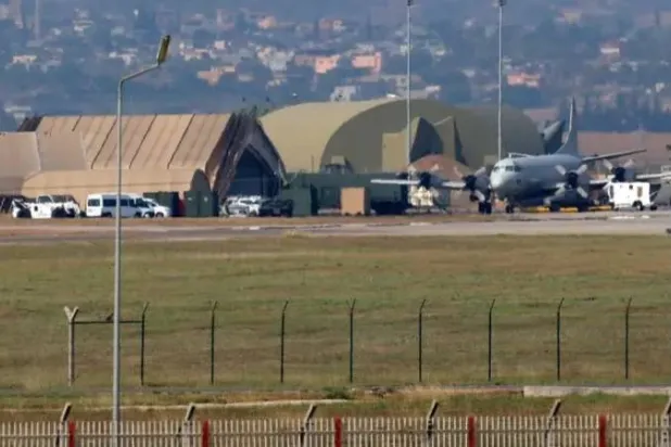 قاعدة إنجرليك الجوية في جنوب تركيا (أ.ف.ب)