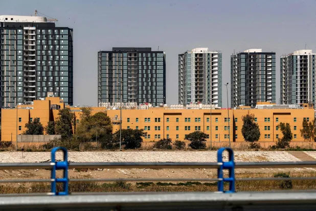 مبنى السفارة الأميركية في بغداد (أ.ف.ب)