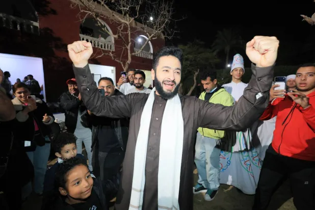 انتهى حمادة هلال من تصوير «المداح 6» في الأسبوع الأخير من رمضان (حسابه على «فيسبوك»)
