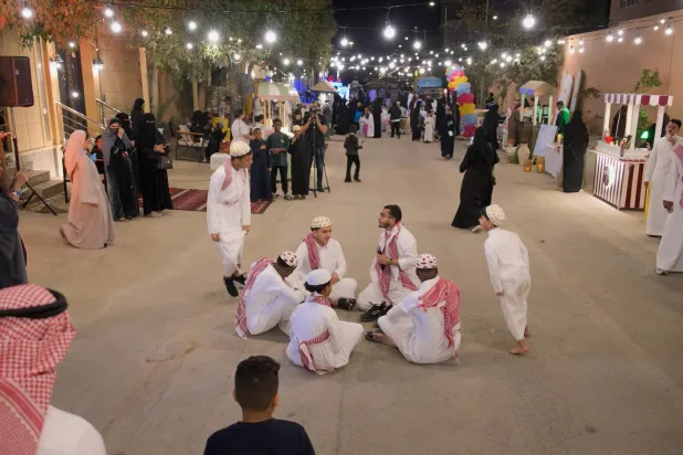 ترجع «الحوامة» في أصلها إلى تقليد شعبي قديم في منطقة نجد (تصوير: تركي العقيلي)