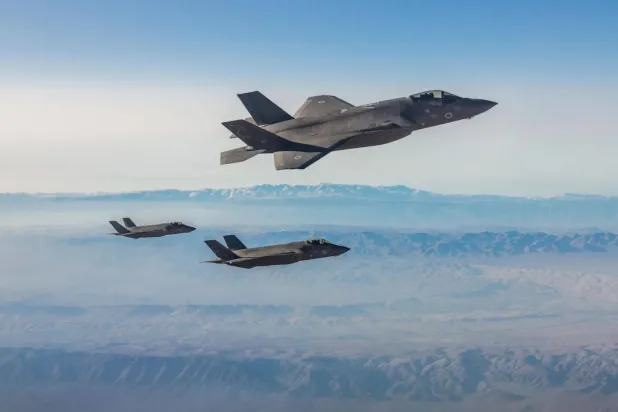 Israeli F-35 (“Adir”) aircraft during their participation in military operations against Iran (Israeli military)