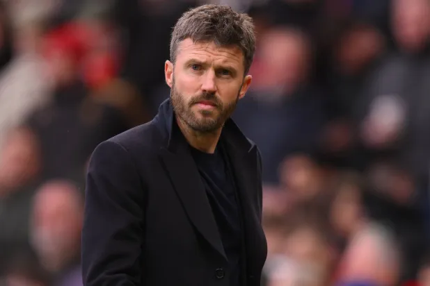 مايكل كاريك مدرب مانشستر يونايتد (إ.ب.أ)