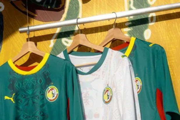 القميص الجديد لمنتخب السنغال في كأس العالم 2026 (أ.ب)