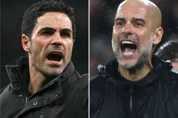 آرسنال متصدّر الدوري الإنجليزي إلى ملعب «ويمبلي» بأفضلية واضحة وبصفة المرشّح شبه الأبرز (أ.ف.ب)