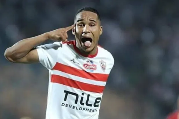 التونسي سيف الدين الجزيري مهاجم الزمالك المصري (نادي الزمالك)