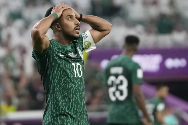 إصابة سالم أبعدته عن معسكر جدة (أ.ب)