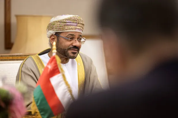 وزير الخارجية العُماني بدر البوسعيدي (د.ب.أ)