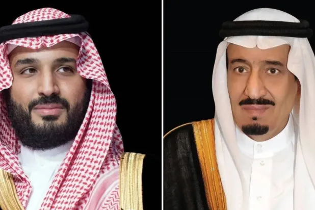  File Photo of Custodian of the Two Holy Mosques King Salman bin Abdulaziz Al Saud and Crown Prince Mohammed bin Salman bin Abdulaziz Al Saud- SPA