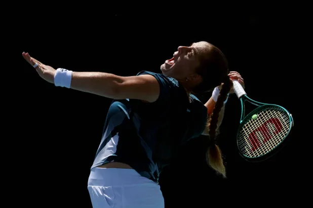 اللاتفية يلينا أوستابينكو ودّعت ميامي (أ.ف.ب)