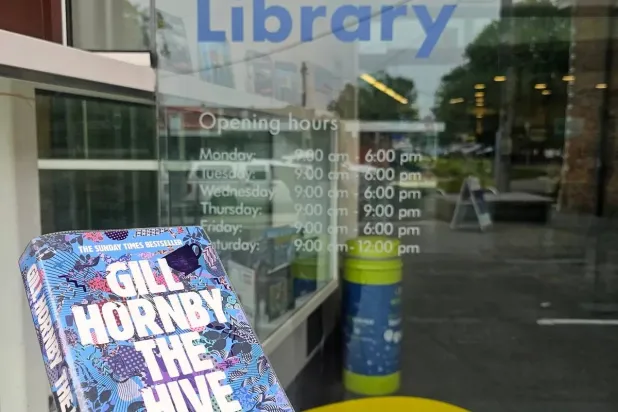 The book now has a new home at the Bairnsdale Library in Australia (Facebook)