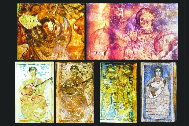 مجالس العزف والغناء في الفنون الأموية