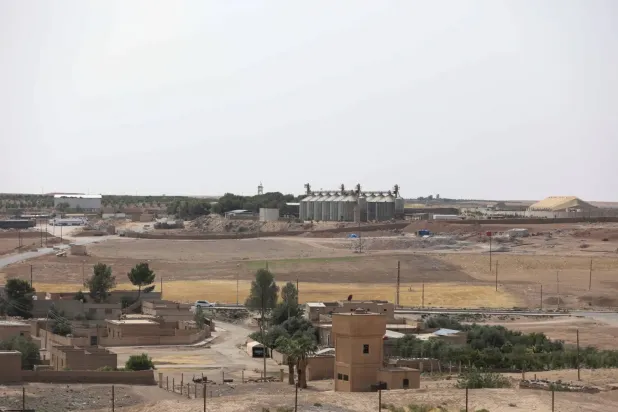 Suriye'nin Haseke kentindeki Tel Bider Askeri Üssü, 8 Haziran 2025 (Reuters)