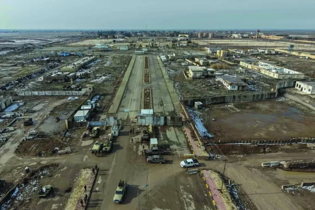 Suriye ile Irak arasındaki Yarubiye Geçidi (AFP)