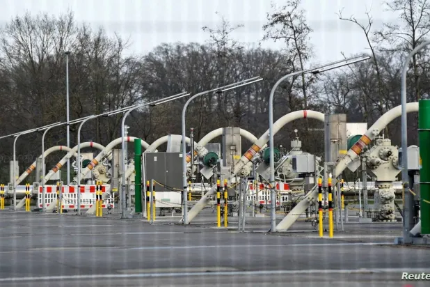 منشأة للغاز الطبيعي في فرنسا (رويترز)