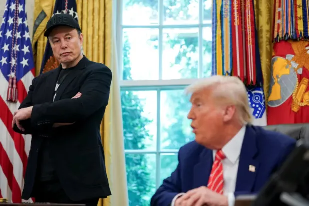 ABD Başkanı Donald Trump ve milyarder Elon Musk (Reuters)