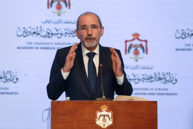 وزير الخارجية الأردني أيمن الصفدي (رويترز)