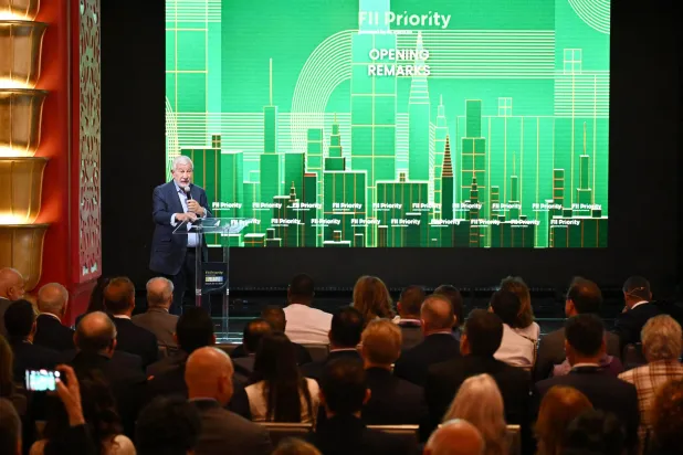 أتياس خلال تدشين اليوم التحضيري لقمة مبادرة مستقبل الاستثمار (الشرق الأوسط)