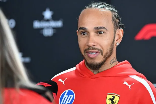 Ferrari's British driver Lewis Hamilton in Suzuka. Toshifumi KITAMURA / AFP
