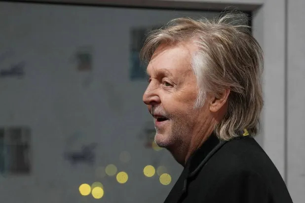 Musician Paul McCartney attends the British premiere of ''If These Walls Could Sing" in London, Britain December 12, 2022. (Reuters)